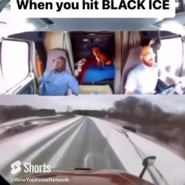 Truck Slipping on Icy Roads | Passenger Seeing the Stairway to Heaven