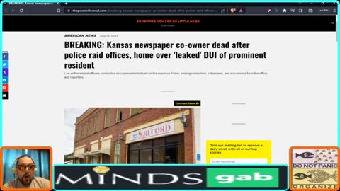 American Gestapo: Local Police Raid Family Owned Newspaper