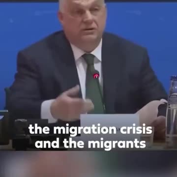 Prime Minister Of Hungary - George Soros Is Behind The Global Illegal Immigrant Invasion