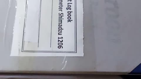 Lab instrument/equipment log book | equipment health record preparation