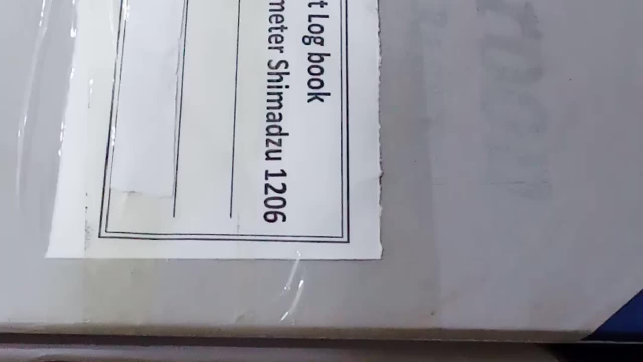 Lab instrument/equipment log book | equipment health record preparation