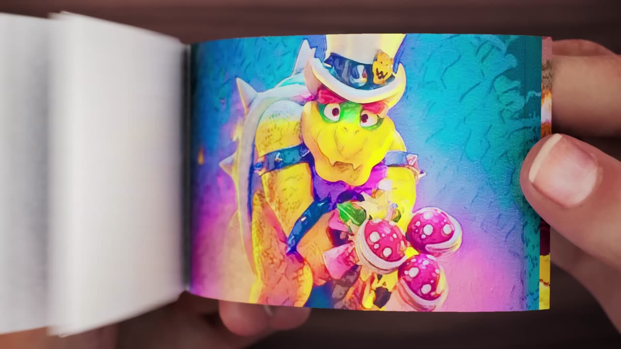 Peach accepted Bowser's Proposal? Flipbook..