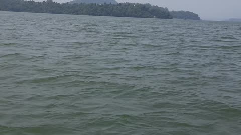 Baba Garib Nath temple around with water