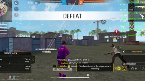 Free fire hacker op gameplay