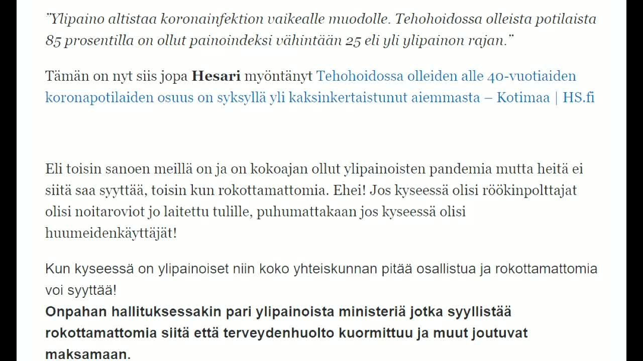 UUTISPOMMI! ''Hesarin toimittaja'' soittaa paniikkipuhelun Pfizerille!