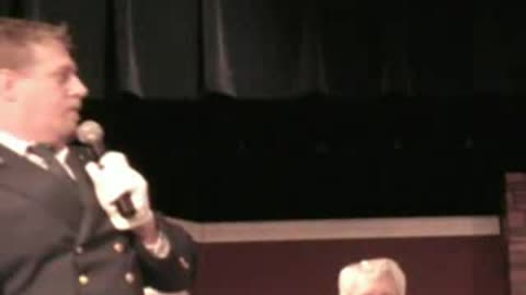 Pastor Jack Martin singing Sacred Sacrifice at Timberpines