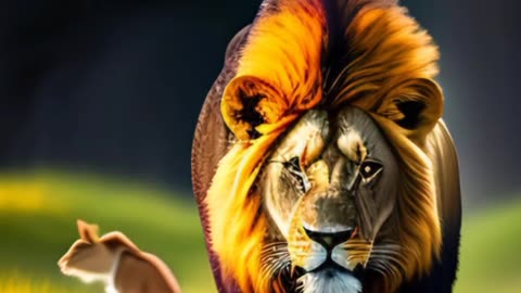 The lion and the mouse story in English