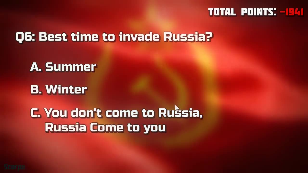 USSR Social Credit Test