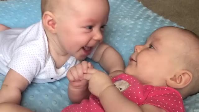 She couldn't stop laughing/ Their innocents will melt you.