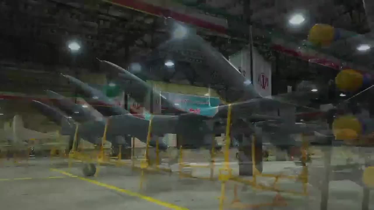 Iranian Drone stockpile - Iran flexes it's drone arsenal