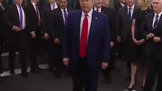 President Trump's Arrival Dwarfs Greta Thunberg's Presence