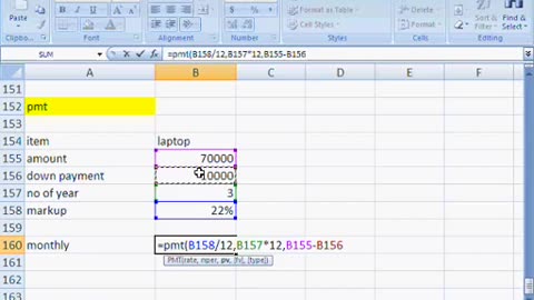 Ms. Excel Learning Tutorial - XIII (Hindi and URDU)