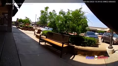 Bodycam Video Shows Officer Track and Kill Mass Shooter at Allen Outlet Mall