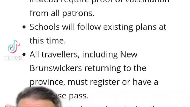 💉☠️ VACCINE PASSPORT TO GO INTO GROCERY STORES IN NEW BRUNSWICK, CANADA 🇨🇦