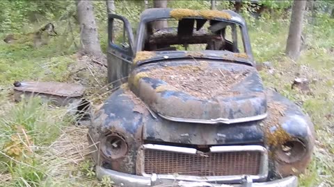 Hylätty auto UE-17