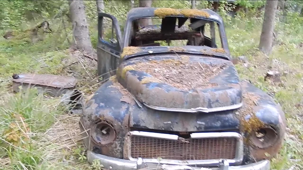 Hylätty auto UE-17