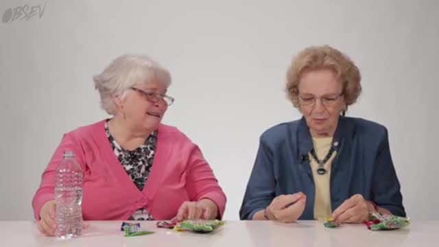 Grandmas Try The Warhead Challenge