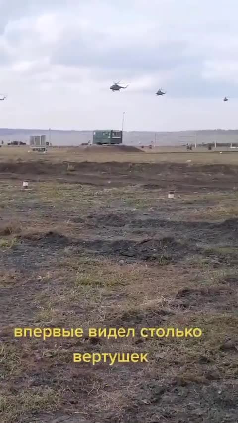 MI-8s in Rostov