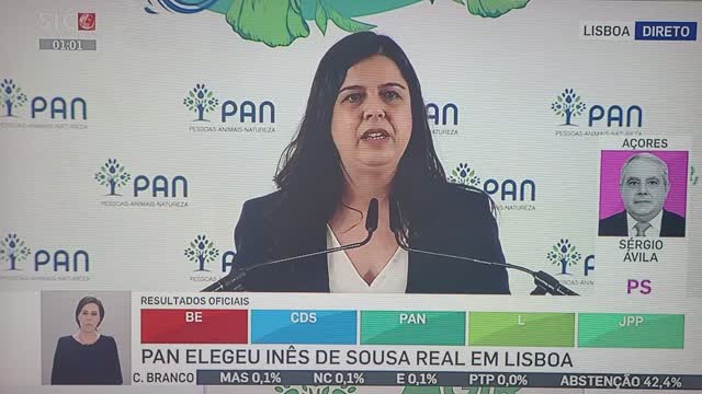 Legislativas 2022 - Inês Sousa Real