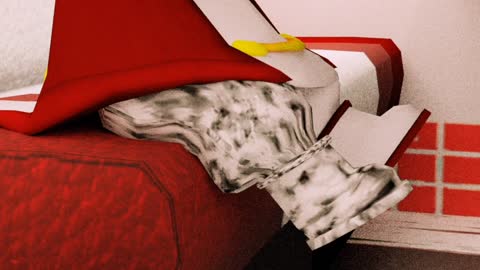When your leg falls asleep (Blender)