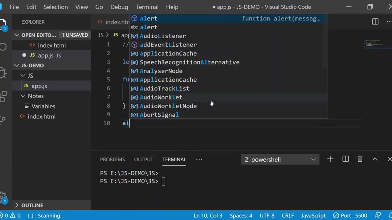 Global and Local variables In JavaScript _ - 13 Web Development Tamil Tutorial for Beginners