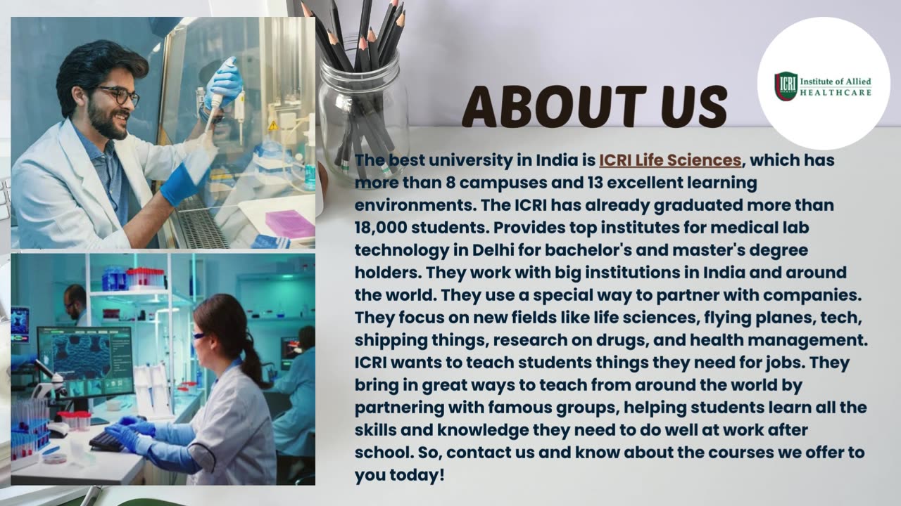 What Skills are Developed in BSc Allied Health Science Courses?