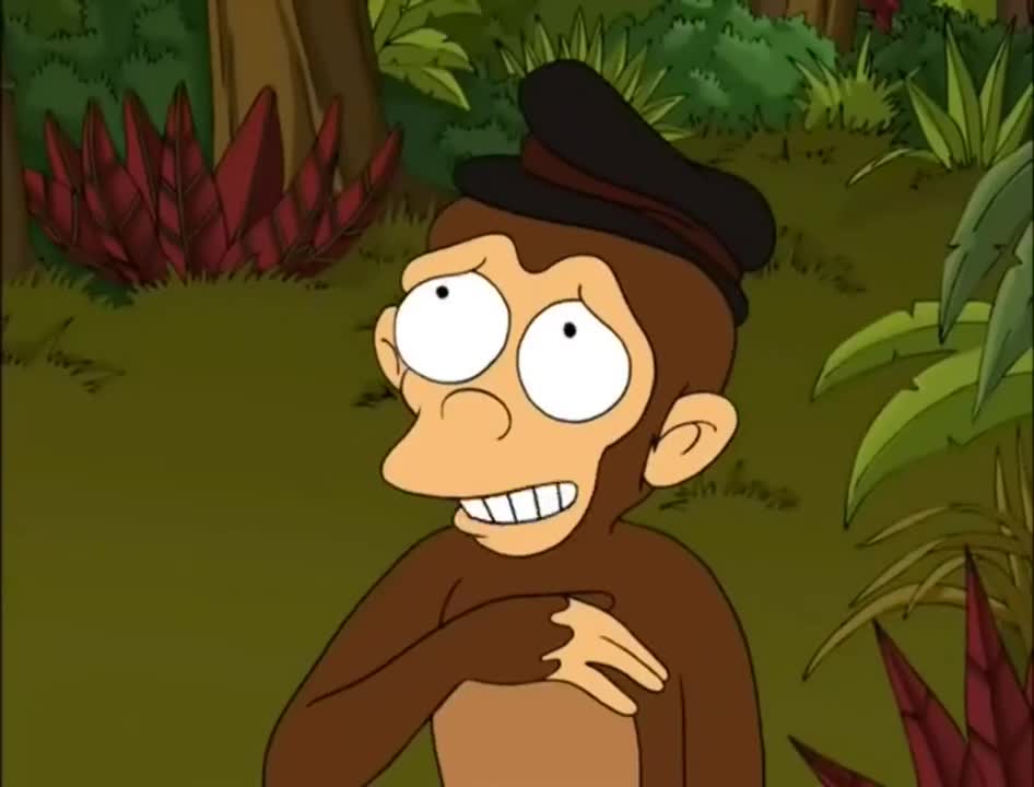 A Monkey of Moderate Intelligence - Futurama