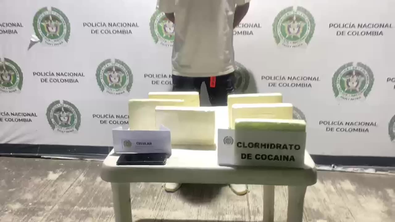 Santa Marta: Capturan a hombre con 6 kilos de cocaína