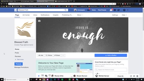 7. Creating the Facebook Page