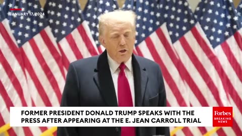 TRUMP SPEAKOUT ON E.JEAN CARROLL