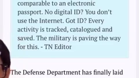 No internet access by 2027 without Digital ID....