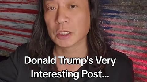 Gene Ho~Donald Trump's Very Interesting Post~ Boomerang En Route?