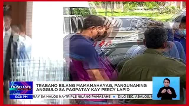 Trabaho bilang mamamahayag, pangunahing anggulo sa pagpatay kay Percy Lapid