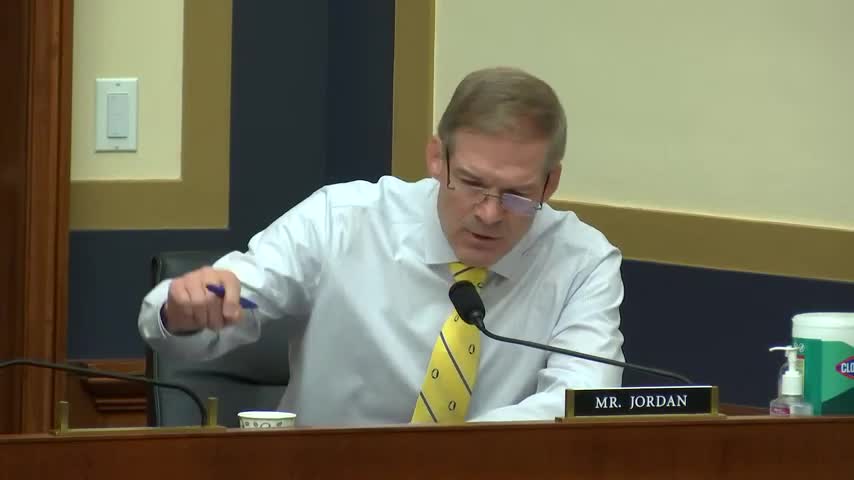 'Are You A Proponent Of Critical Race Theory?': Jim Jordan Grills House Witness