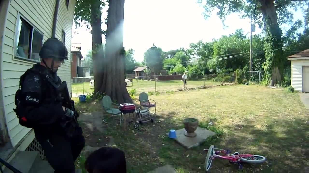 City attorney's office releases helmet cam video evidence SWAT raid