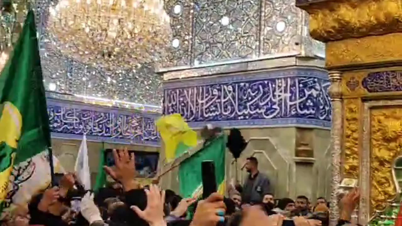 "Allah Akbar God, God is great... America is the great devil.."