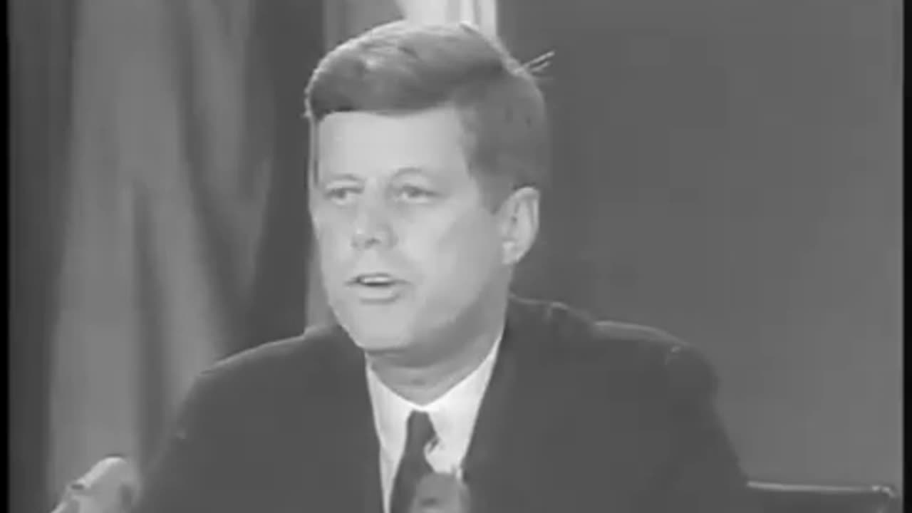 #4 JFK: "To halt this offensive buildup, a strict quarantine on all offensive military equipment under shipment to Cuba is being initiated