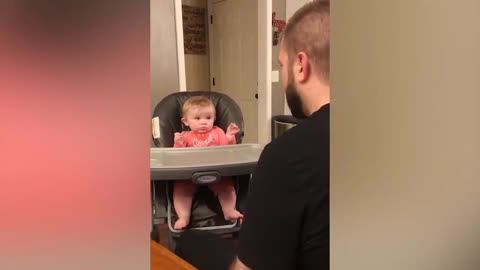 Funniest Moments of Baby And Daddy | Cute Baby Videos