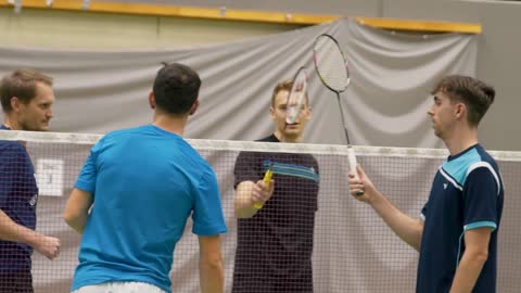 Patrick Scheiel zeigt uns Badminton beim BC Bischmisheim | Trainingseinblick