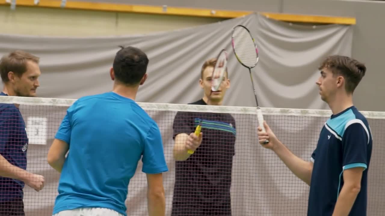 Patrick Scheiel zeigt uns Badminton beim BC Bischmisheim | Trainingseinblick