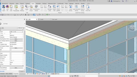 AUTODESK REVIT ARCHITECTURE 2022: WALL REVEAL AND SWEEP