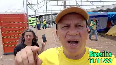 SUPREENDENTE MANIFESTAÇÃO DO SOL EM BRASILIA EM CIMA DO QG