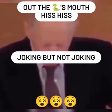 Eew Evil radiates from him