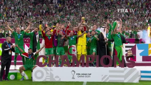 Tunisia v Algeria FIFA Arab Cup Qatar 2021 Final Match Highlights