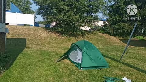 My new 2nd quality Diamond Brand (Gear) tent