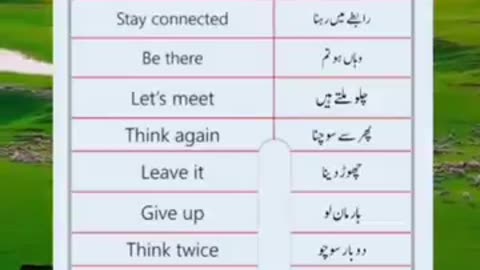 English To Urdu Sentences #englishtourdu #youtubeshorts #ytshort #englishshortsentences