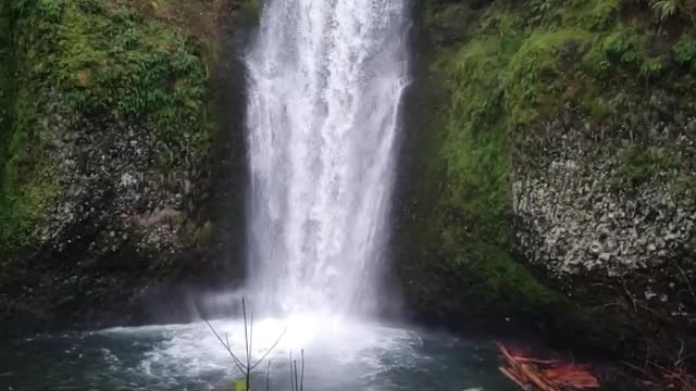 Peaceful Waterfall