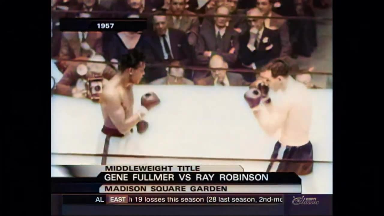 Sugar Ray Robinson Vs Gene Fullmer