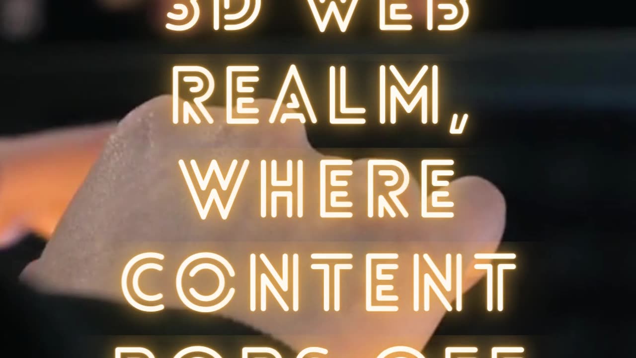 Step Inside a Mind-Blowing 3D Web Realm – Watch Content Leap Off Your Screen!