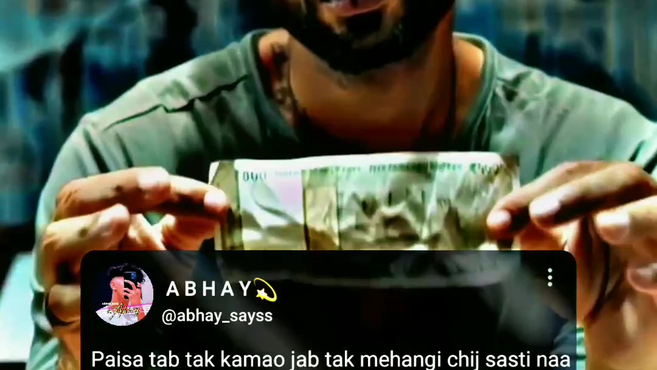 Shahid Kapoor ka attitude status by money